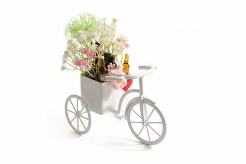 Whimsical Bicycle Flower Planter product photo