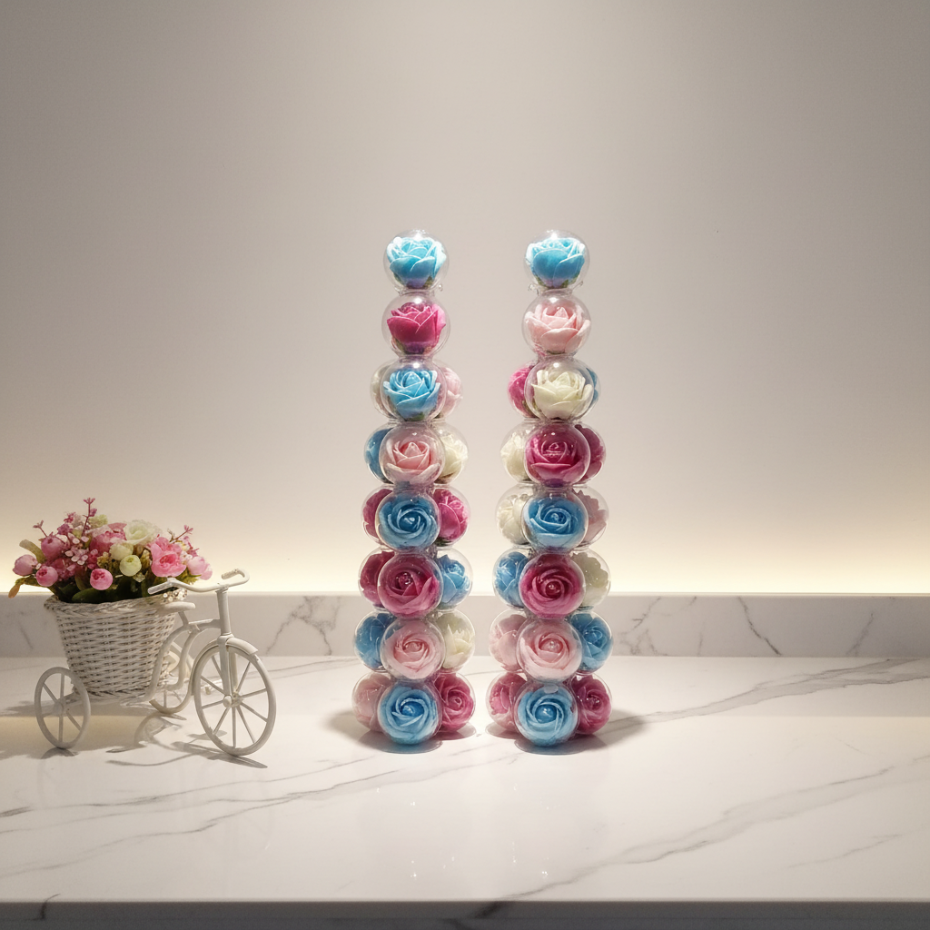 Rose globe capsule tower lifestyle image